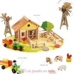 Ma ferme en bois 145 pièces - Jeujura