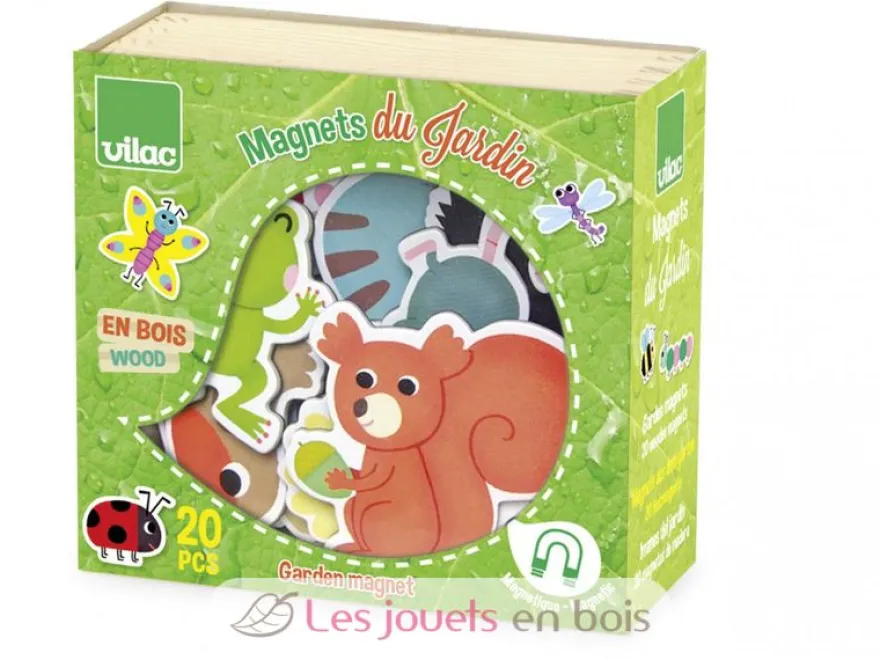 Magnets Jardin - Vilac