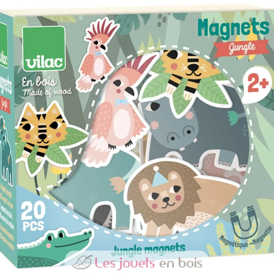 Magnets Jungle Michelle Carlslund - Vilac
