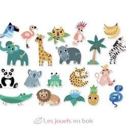 Magnets Jungle Michelle Carlslund - Vilac