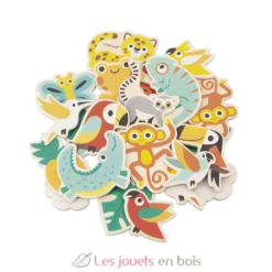 24 magnets tropicaux Tropik - Janod