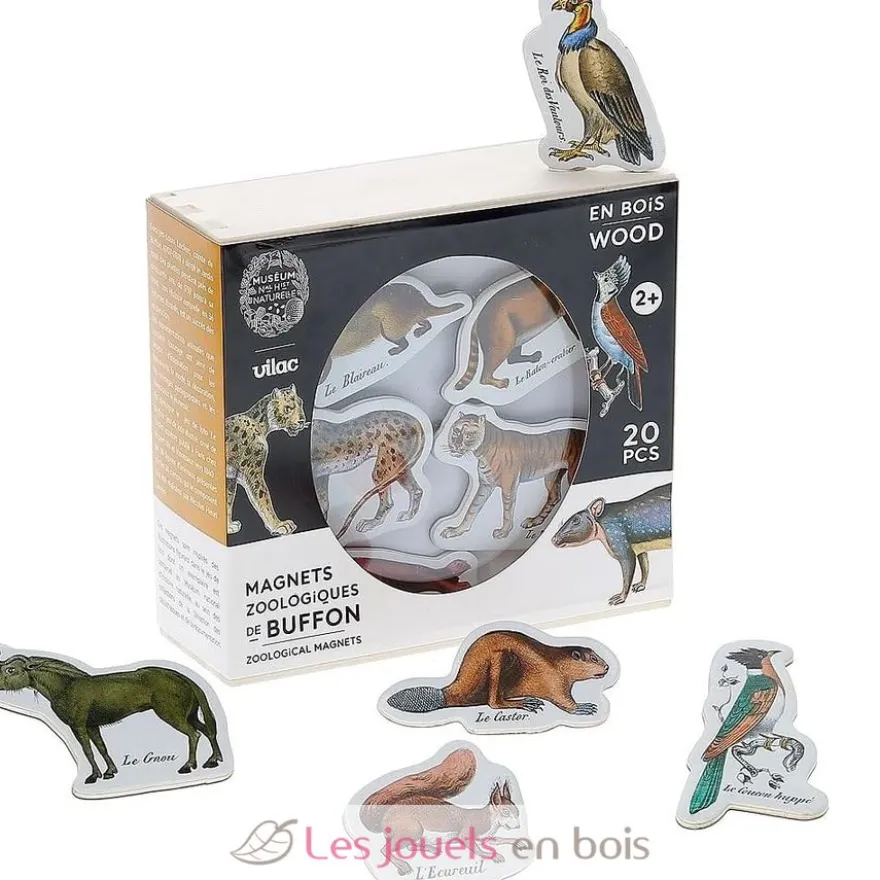 Magnets zoologiques de Buffon - Vilac