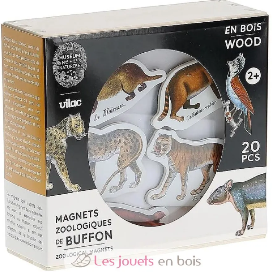 Magnets zoologiques de Buffon - Vilac