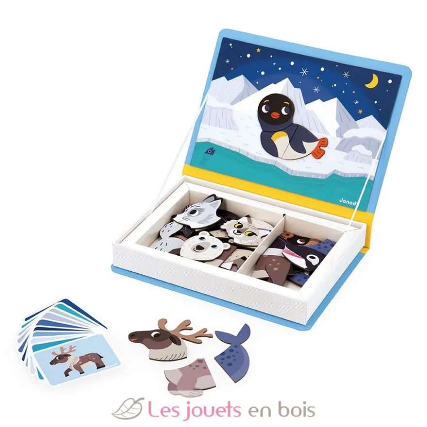 Magnéti'book Animaux Polaires - Janod