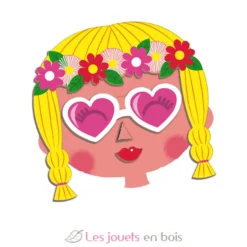 Magnéti'book Crazy Faces fille - Janod