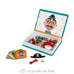 Magnéti'book Crazy Faces - Janod
