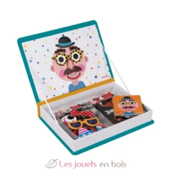 Magnéti'book Crazy Faces - Janod