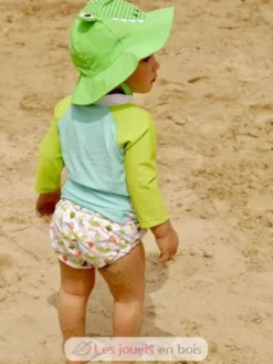 Maillot et Chapeau Crocodile (12-24M) - Zoocchini