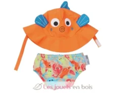 Maillot et Chapeau Poisson (6-12M) - Zoocchini
