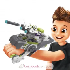 Main Blaster en plastique gris - Buki