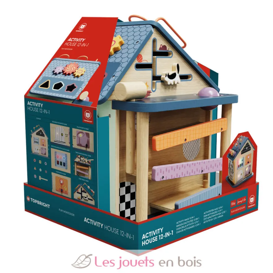 Maison d'activités fantastique 12 en 1 - Topbright