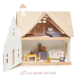 Maison de poupées Chalet Cottontail - Tender Leaf Toys