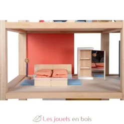 Maison de poupées Nature avec meubles - Small Foot company