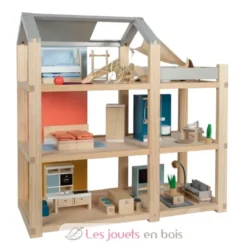Maison de poupées Nature avec meubles - Small Foot company