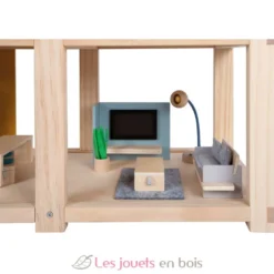 Maison de poupées Nature avec meubles - Small Foot company