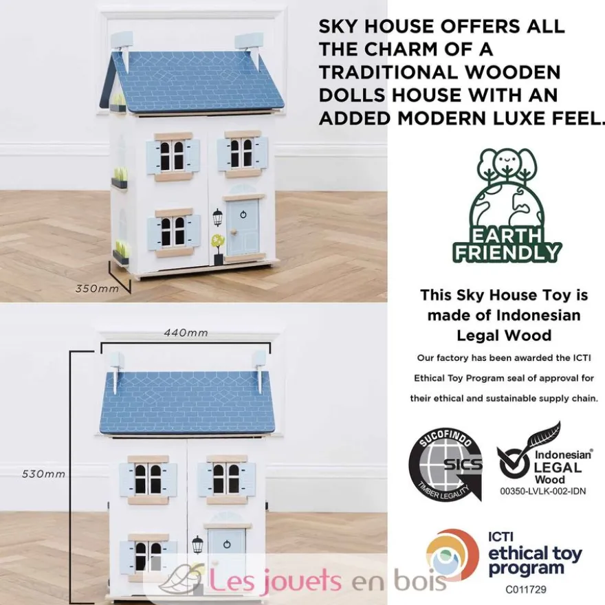 Maison de poupées Sky House - Le Toy Van