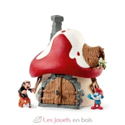 Maison des Schtroumpfs avec 2 figurines - Schleich