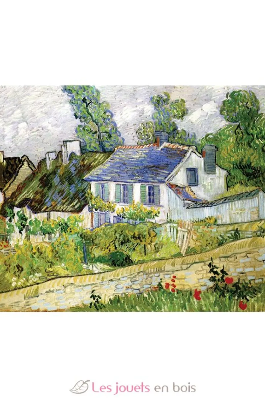 Maisons à Auvers de VAN GOGH - Puzzle Michèle Wilson