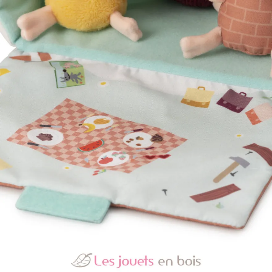 Maisons du loup et des 3 petits cochons - Lilliputiens