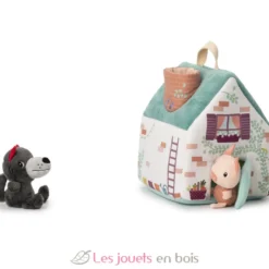 Maisons du loup et des 3 petits cochons - Lilliputiens