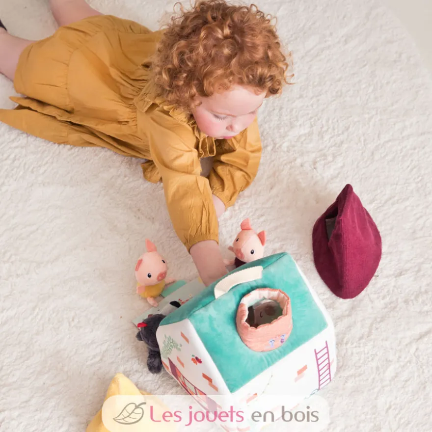 Maisons du loup et des 3 petits cochons - Lilliputiens