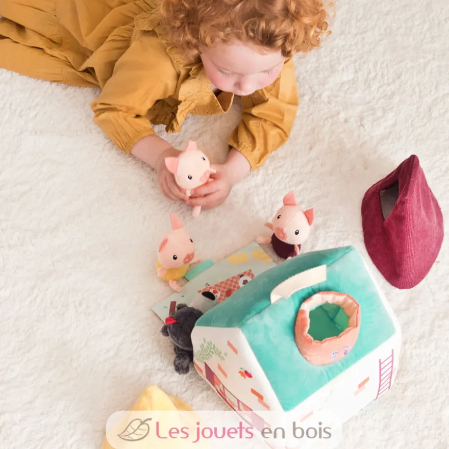 Maisons du loup et des 3 petits cochons - Lilliputiens
