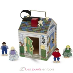 Maison à verrous et sonnettes - Melissa & Doug