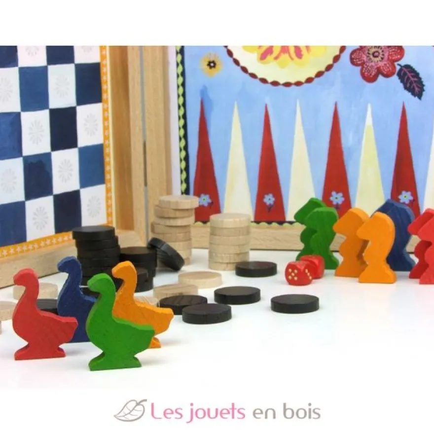 Ma jolie boîte de jeux bucoliques - Vilac