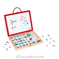 Mallette de lettres cursives 4 en 1 - Janod
