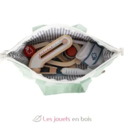 Mallette de médecin vert sauge - Small Foot company