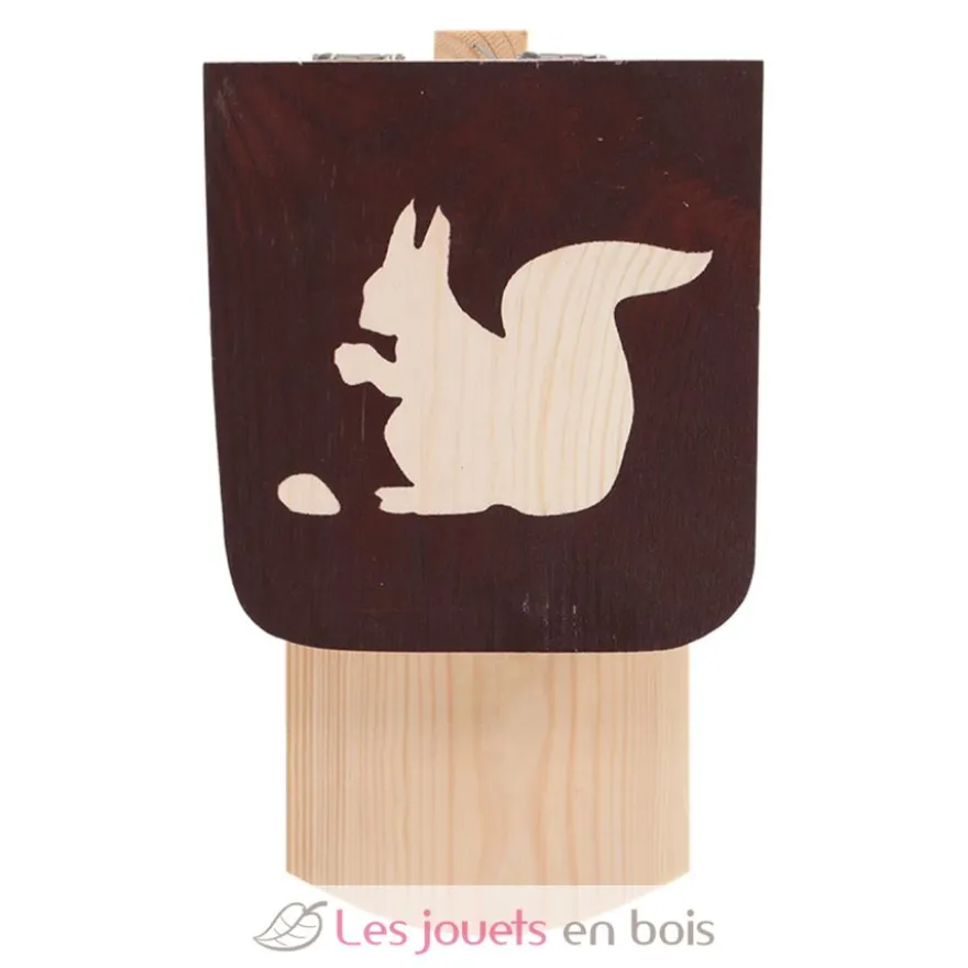 Mangeoire écureuil avec silhouette - Esschert Design