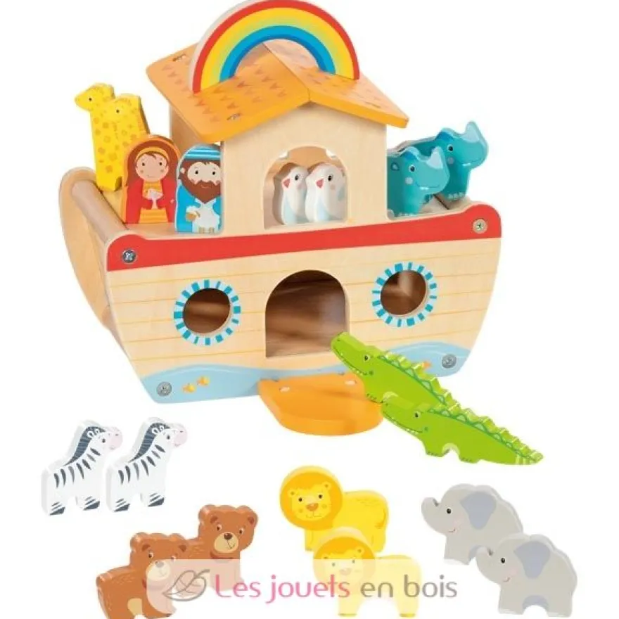 Ma petite Arche de Noé en bois - Goki