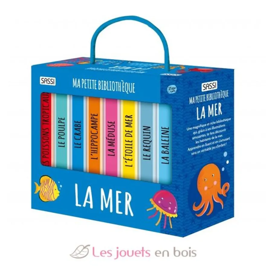 Ma Petite Bibliothèque La mer - Sassi Junior