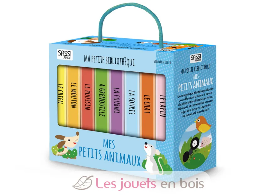 Ma Petite Bibliothèque - Mes petits animaux - Sassi Junior