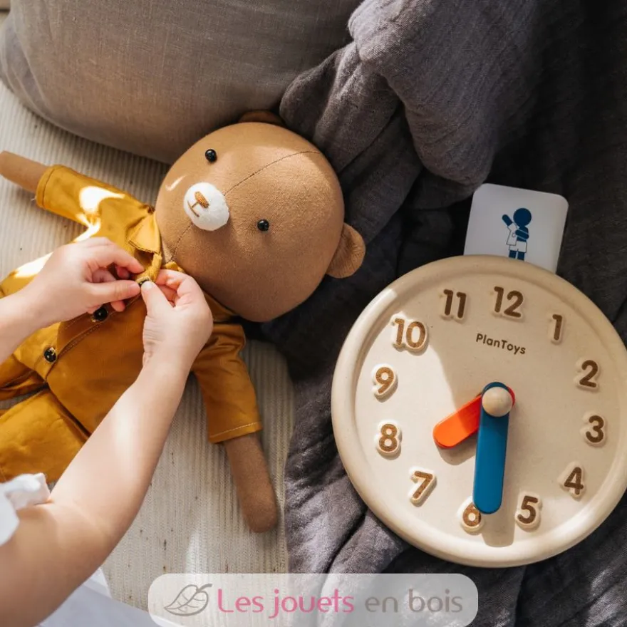 Ma première horloge - Plan Toys