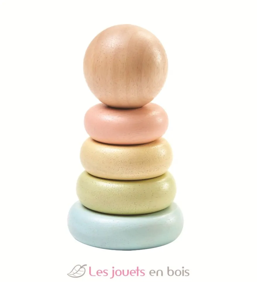 Ma première pyramide pastel - Plan Toys