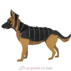 Maquette 3D en papier Berger allemand - Fridolin