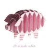 Maquette 3D en papier cochon rose - Fridolin