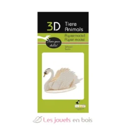 Maquette 3D en papier Cygne - Fridolin