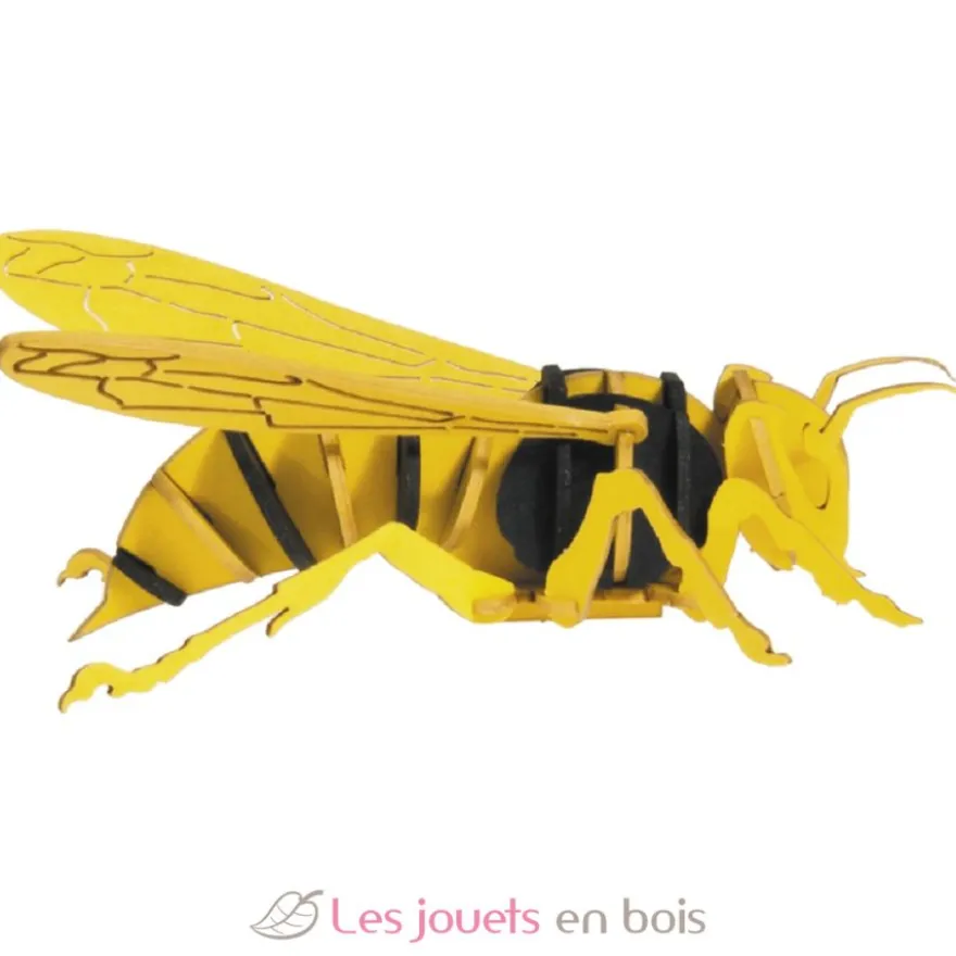 Maquette 3D en papier Frelon jaune - fridolin