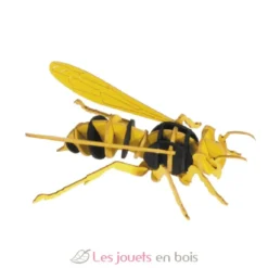 Maquette 3D en papier Frelon jaune - fridolin