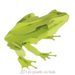 Maquette 3D en papier Grenouille verte - Fridolin