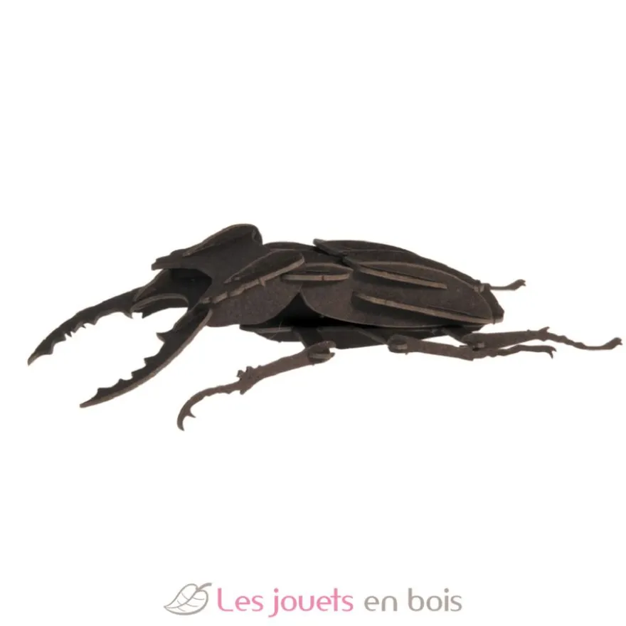 Maquette 3D en papier Lucane noire - Fridolin