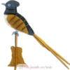 Maquette 3D en papier Oiseau de paradis - Fridolin