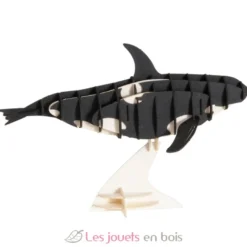 Maquette 3D en papier Orque noir et blanc - Fridolin