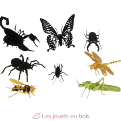 Maquette 3D en papier Papillon - Fridolin