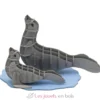 Maquette 3D en papier Phoque gris - Fridolin