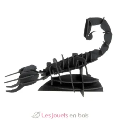 Maquette 3D en papier Scorpion noir - Fridolin