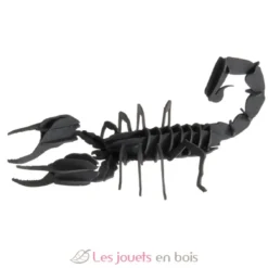 Maquette 3D en papier Scorpion noir - Fridolin