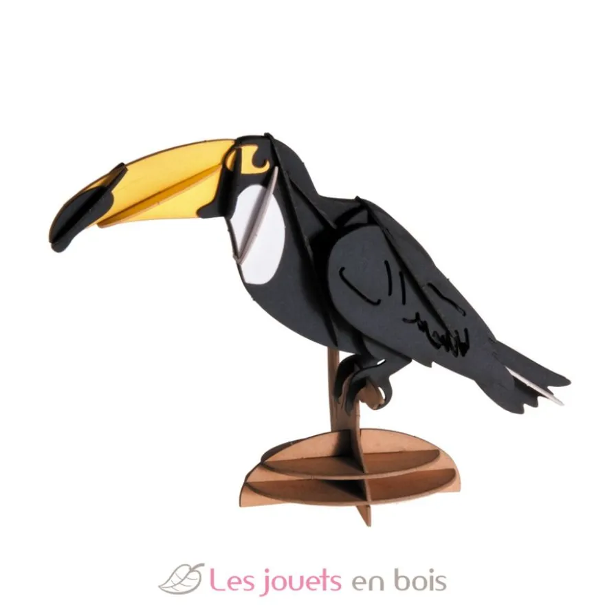 Maquette 3D en papier Toucan - Fridolin